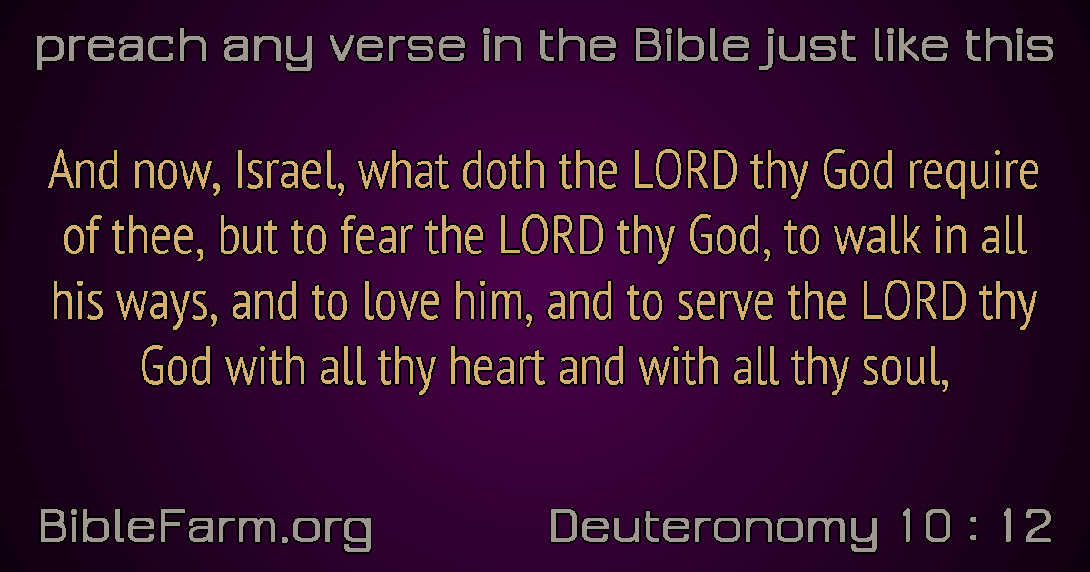 Deuteronomy-10-12