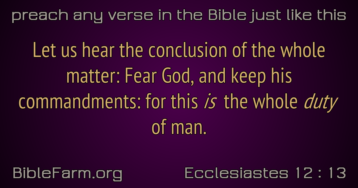 Ecclesiastes-12-13