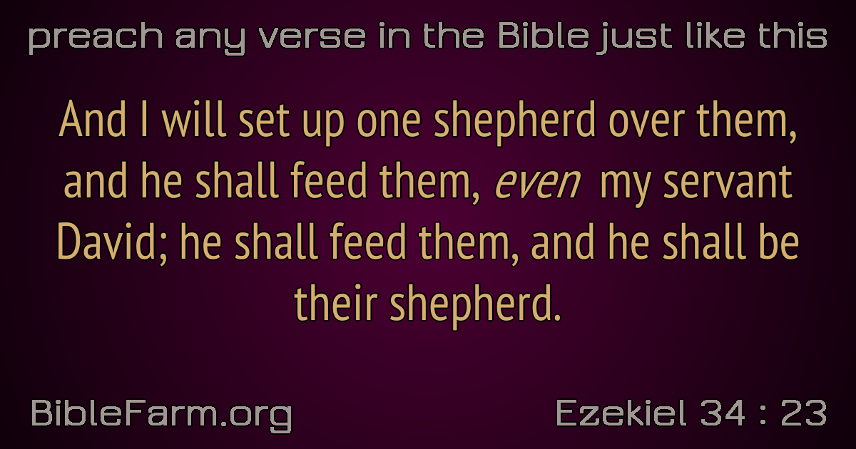 Ezekiel-34-23