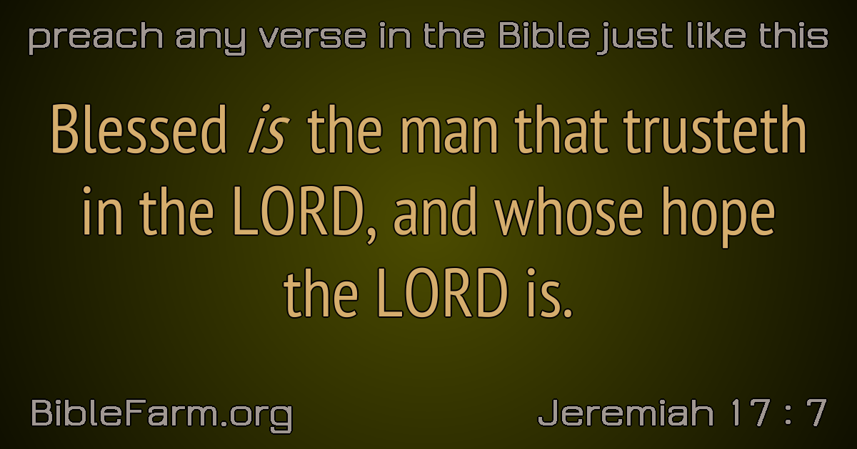 Jeremiah-17-7