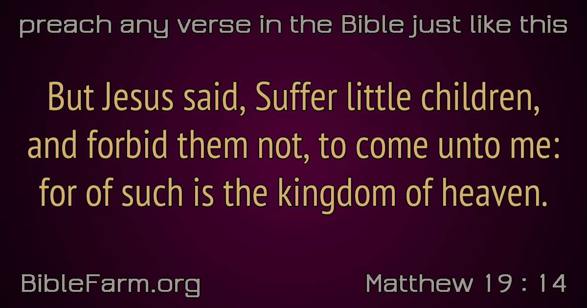 Matthew-19-14