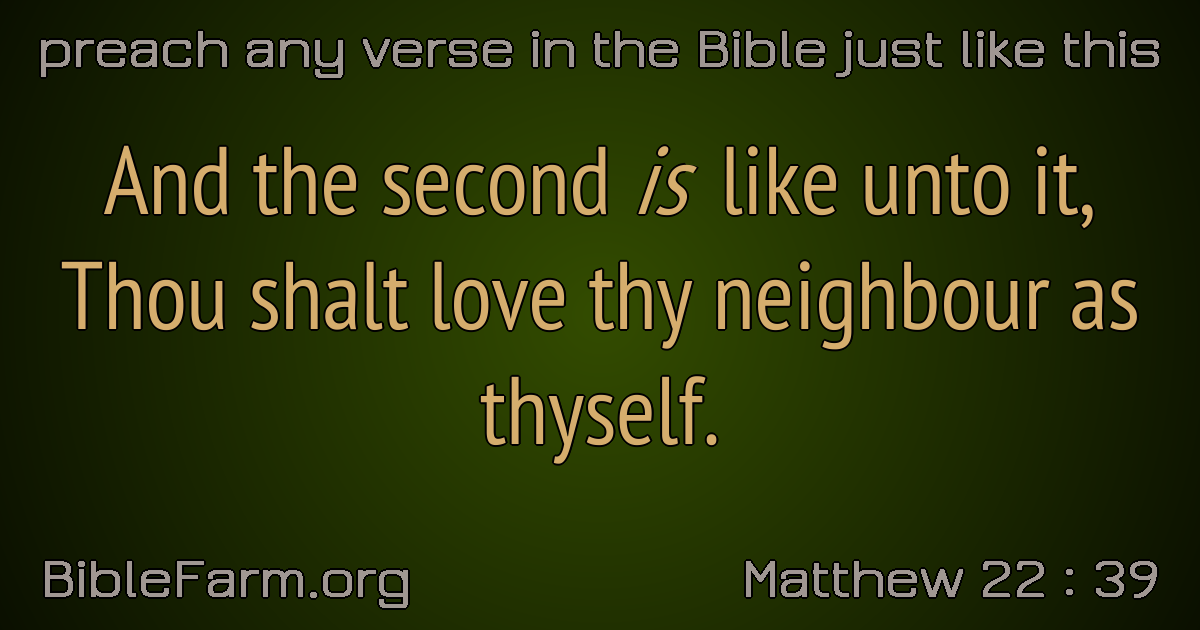 Matthew-22-39