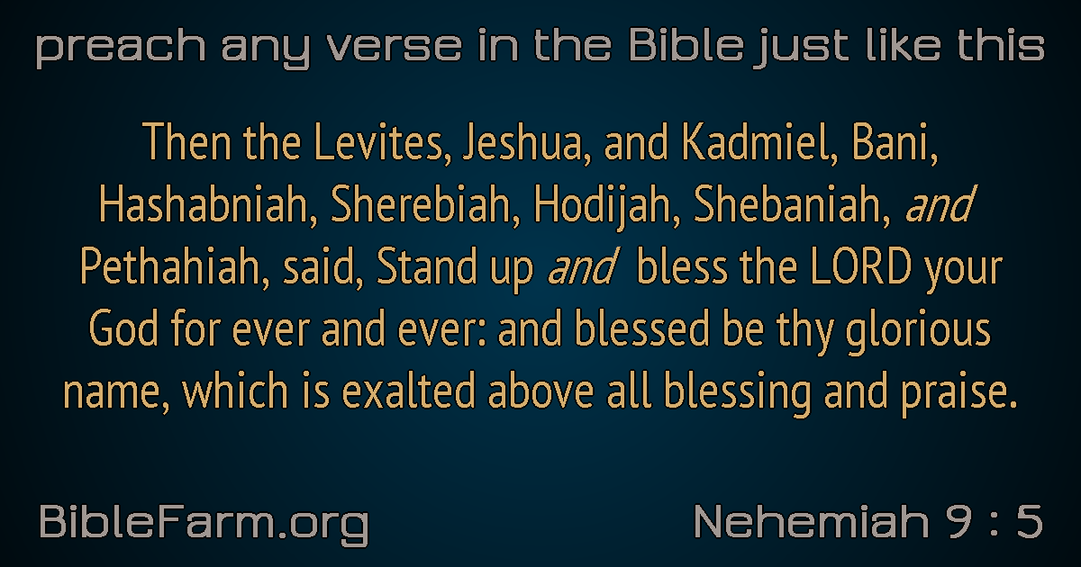 Nehemiah-9-5