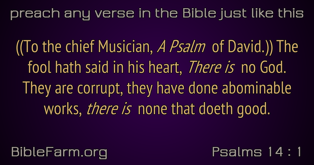 Psalms-14-1