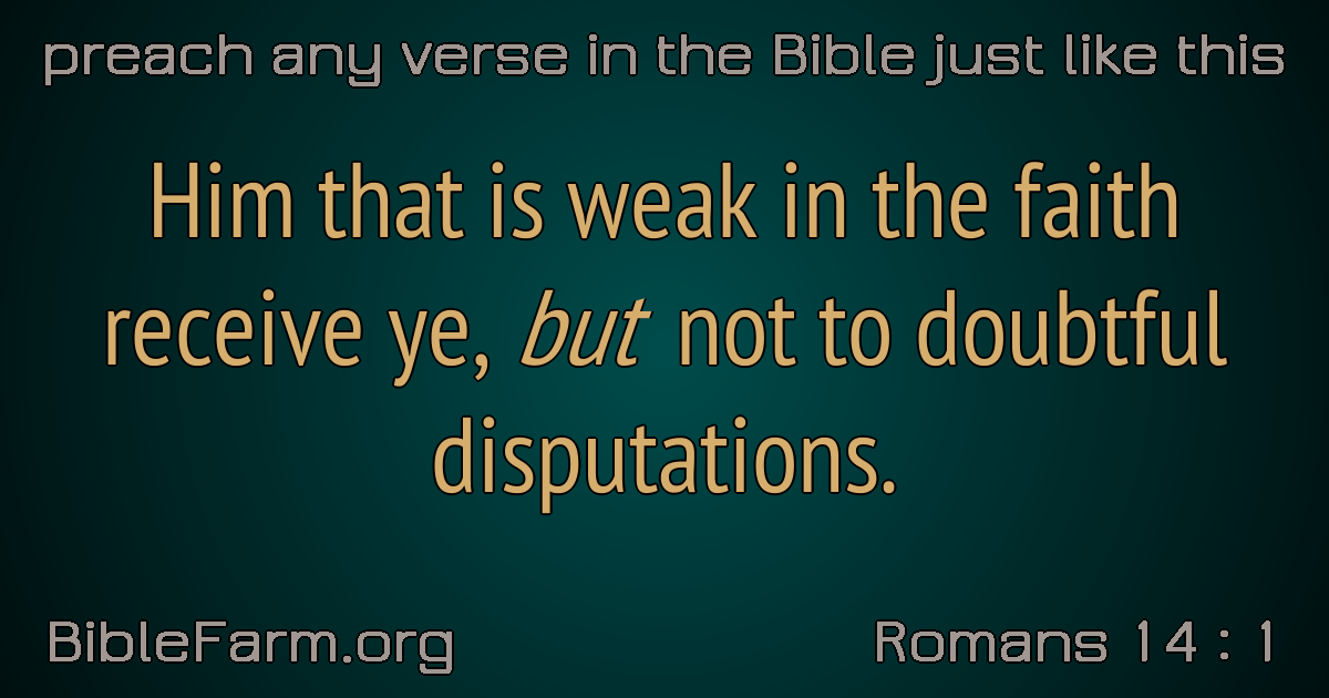 Romans-14-1